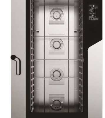 Forno de convecção a gás  BLACK MASK Gastronomia 20 tabuleiros GN1/1