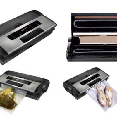 Máquina de vácuo de mesa com 1 bar de sucção externa 350 mm