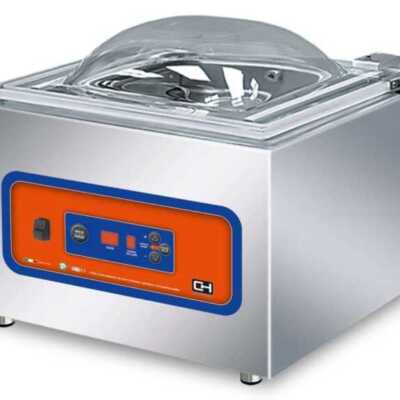Máquina de vácuo de mesa com barra de selagem de 350 mm