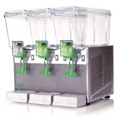 Distribuidor de bebidas de 12+12+12+12 litros com agitado