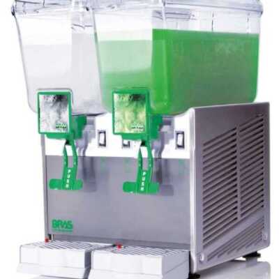 Distribuidor de bebidas 12+12 litros com agitado