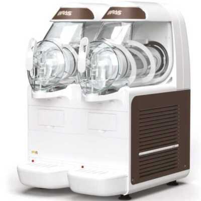 Máquina multifuncional para fazer slush 2 tanques de 6+6 litros