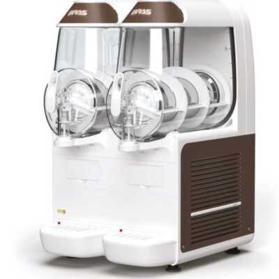Máquina multifuncional para fazer slush 2 tanques de 10+10 litros