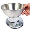 Balança De Cozinha 5Kg Com Prato Interior