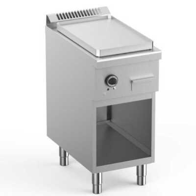 Frytop Eléctrica Aço Rectificado 40 Cm Com Armário Potência 4Kw