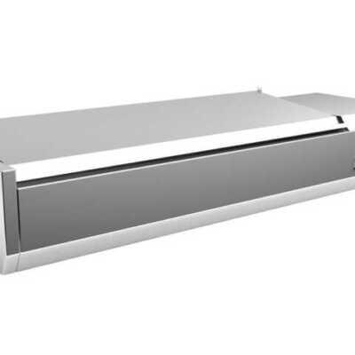 Vitrina 4 GN1/3 + 1 GN1/2 com tampa 1400 x395 x270h mm