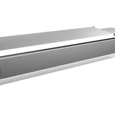 Vitrina 5 tabuleiros GN1/3 + 1 tabuleiro GN1/2 com tampa 1500 x395x270h mm