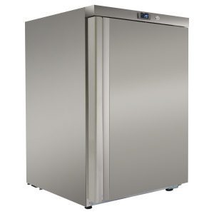 Arca congeladora de 200 litros em aço inoxidável 595x650x830h mm