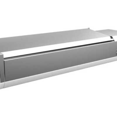 Vitrina com 6 tabuleiros GN1/4 com tampa 1400 x335 x270h mm