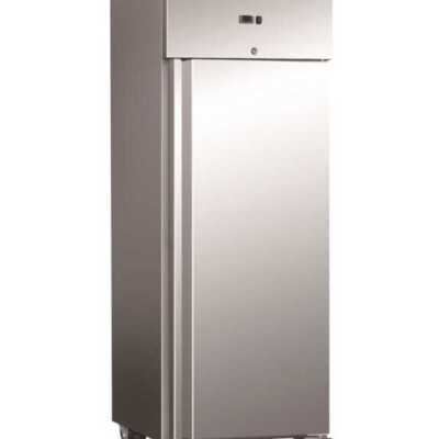 Armário refrigerado GN2/1 Aço inoxidável 1 porta 600 litros 680x810x1989h
