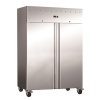 Armário refrigerado GN2/1 Aço inoxidável 2 portas 1200 litros 1340x810x1989h