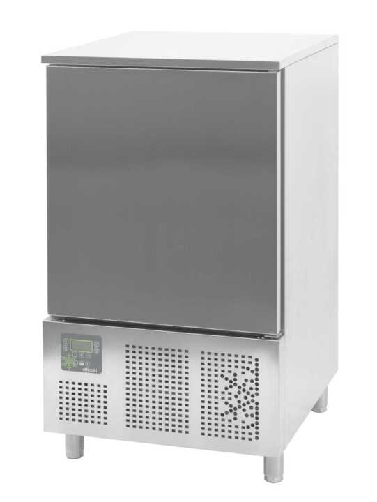 Abatedor de temperatura mista 10 tabuleiros GN1/1 de 790 x800 x1420h mm - Hotelequip.pt Abatedor de temperatura mista 10 tabuleiros GN1/1 de 790 x800 x1420h mm