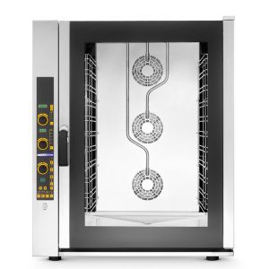 Forno elétrico de convecção ELECTRÓNICO com VAPOR 11 tabuleiros GN1/1