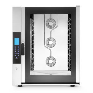 Forno elétrico de convecção TOUCH CONTROL com VAPOR 11 tabuleiros GN1/1