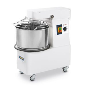 Misturador em espiral com cabeça e taça fixas, 35 kg/h, 10L, 230V/370W, 240x590x(H)575mm