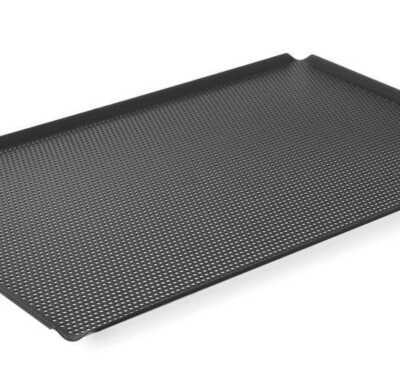 Tabuleiro perfurado GN 1/1 - com 4 bordas, 530x325x(H)10mm