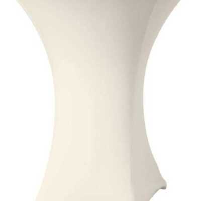 Cobertura para mesa de bar ø80-85cm, 810958, Creme, ø850x(H)1150mm