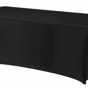 Cobertura para mesa retangular, 810910 + 810897, Preto, 1830x760x(H)730mm