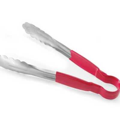 Pinças de servir HACCP 300mm, Vermelho, (L)300mm
