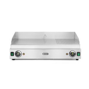 Grelhador 1/3 canelado, 2/3 plano, 1/3 canelado, 230V/3500W, 720x550x(H)245mm