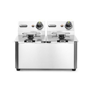 Fritadeira  - 2x4L, 8L, 230V/6000W, 470x380x(H)315mm