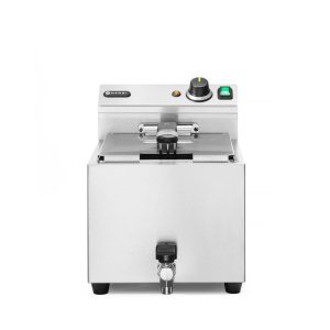Fritadeira  XL com torneira de drenagem, 10 l, 400 V, 10L, 400V/6600W, 300x680x(H)420mm
