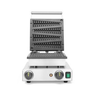 Máquina de fazer waffles em formato Chupa-Chupa, 230V/1750W, 314x417x(H)229mm