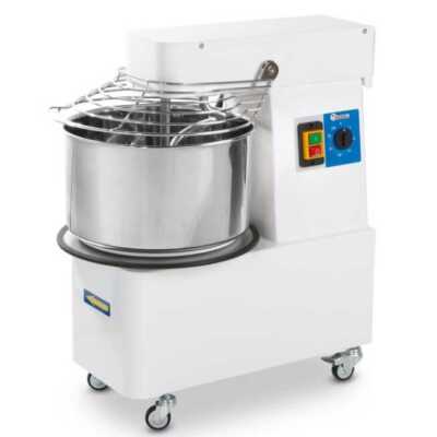 Misturador em espiral com cabeça e taça fixas, 56 kg/h, 16L, 400V/750W, 378x690x(H)730mm