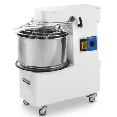 Misturador em espiral com cabeça ascendente e taça removível, 88 kg/h, 32L, 400V/1100W, 431x740x(H)804mm