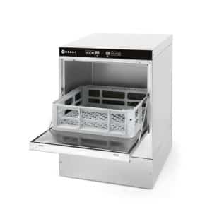 Máquina de lavar louça para copos K40, com bomba de drenagem e detergente, 230V/2800W, 472x566x(H)705mm
