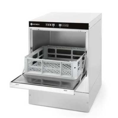 Máquina de lavar louça para copos K40, com bomba de drenagem e detergente, 230V/2800W, 472x566x(H)705mm