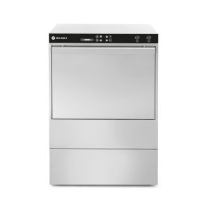 Máquina de lavar loiça 50x50 - controlo eletromecânico, com bomba de detergente, 400V/6600W, 576x645x(H)837mm