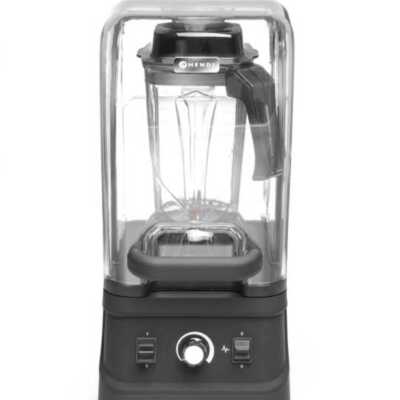 Liquidificador de bar com cobertura, 2,5L, Preto, 220-240V/1680W, 250x300x(H)540mm