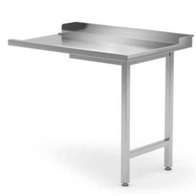 Mesa de descarga para máquinas de lavar loiça, lado direito, 1000x700x(H)850mm