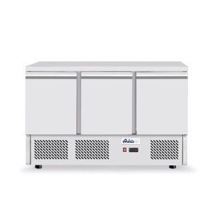 Bancada frigorífica de três portas  380 L, 230V/220W, 1375x700x(H)890mm