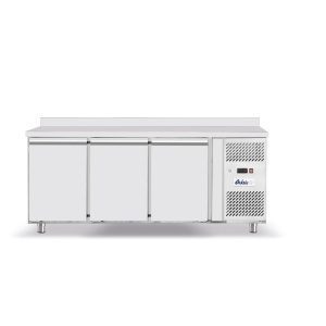 Bancada congeladora de três portas  420 L, GN 1/1, 420L, 230V/600W, 1796x700x(H)879mm
