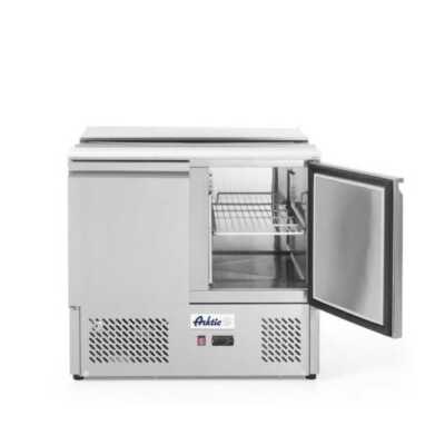 Bancada frigorífica para ingredientes com duas portas 300 L, 230V/310W, 912x702x(H)1205mm