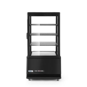 Expositor frigorífico 68 L, Preto, 230V/170W, 444x397x(H)875mm