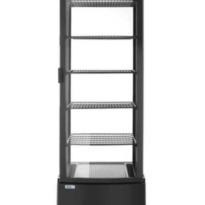 Expositor frigorífico 270 L, preto, Preto, 230V/290W, 550x520x(H)1870mm