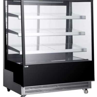 Expositores frigoríficos com 3 prateleiras inclinadas, 650L, 230V/490W, 1200x833x(H)1460mm