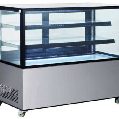 Expositores frigoríficos com 2 prateleiras, 510L, 230V/490W, 1524x677x(H)1230mm