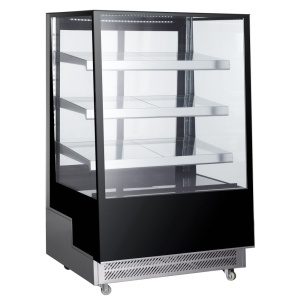 Expositores frigoríficos com 3 prateleiras inclinadas, 500L, 230V/490W, 900x833x(H)1460mm