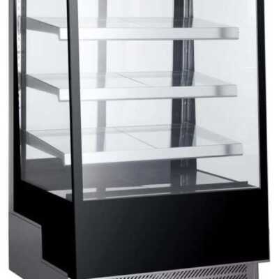 Expositores frigoríficos com 3 prateleiras inclinadas, 500L, 230V/490W, 900x833x(H)1460mm