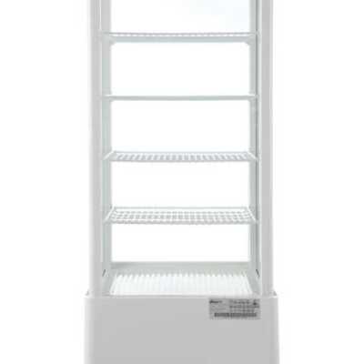 Expositor frigorífico 98 L, branco, 230V/210W, 444x397x(H)1100mm
