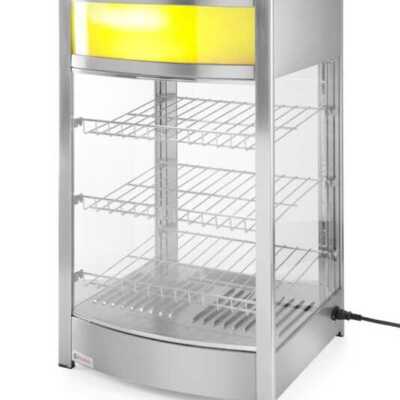 Armário expositor aquecido para balcão, 97 Litros, 230V/800W, 460x467x(H)785mm