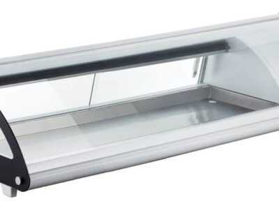 Expositor de Sushi 5x GN 1/3, 230V/160W, 1307x445x(H)327mm