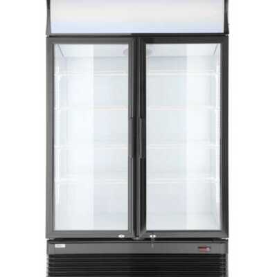 Expositor frigorífico com porta dupla 643 L, 230V/510W, 1120x610x(H)1965mm