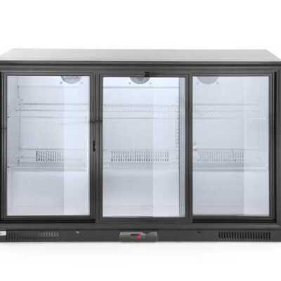 Expositor frigorífico de bebidas com portas de correr 308 L, 220-240V/160W, 1350x530x(H)870mm