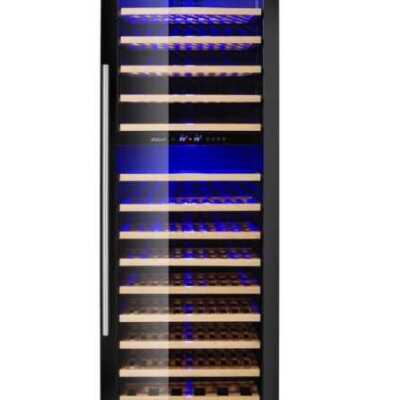 Frigorífico para vinho, 2 zonas, 160 garrafas, 447L, 220-240V/150W, 595x730x(H)1784mm