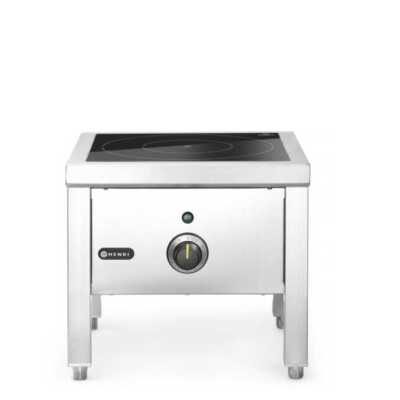 Fogão com placa de indução de elevada potência, 400V/5000W, 422x400x(H)366mm